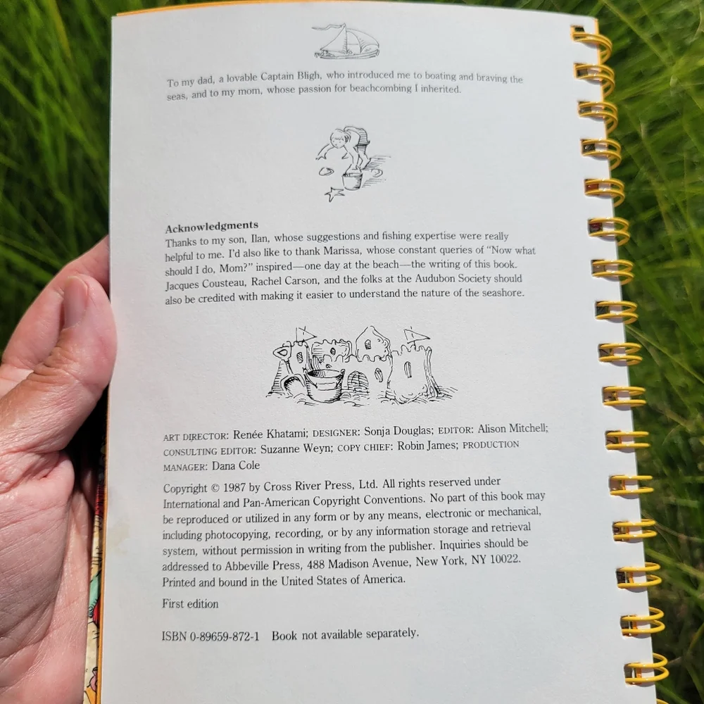 My Trip To The Beach ~ A Memory-Box Activity Book Set  ~ 1987 ~ FINAL PRICE!